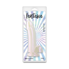Fantasia - Smooth 5'' - Pearl - Pearlescent White 14.8 cm Dildo - DONGS - Mr and Mrs D's