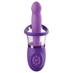 Fantasy For Her Ultimate Pleasure Pro Plus Sucking Licking & Flicking Vibrator - Purple USB Rechargeable - Mr and Mrs D's