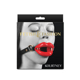 Fetish & Fashion - Kourtney - Red Lips Open Mouth Restraint - Mr and Mrs D's