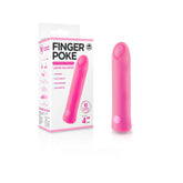 Finger Poke Bullet Vibrator - Pink 4" - Mr and Mrs D's