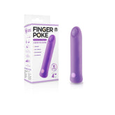 Finger Poke Bullet Vibrator - Purple 4" - Mr and Mrs D's