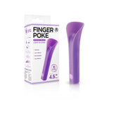 Finger Poke Vibrator - Purple 4.5" - Mr and Mrs D's