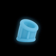 Firefly - Suave Ball Stretcher - Blue - Glow in Dark Blue Ball Stretcher - COCK RINGS - Mr and Mrs D's