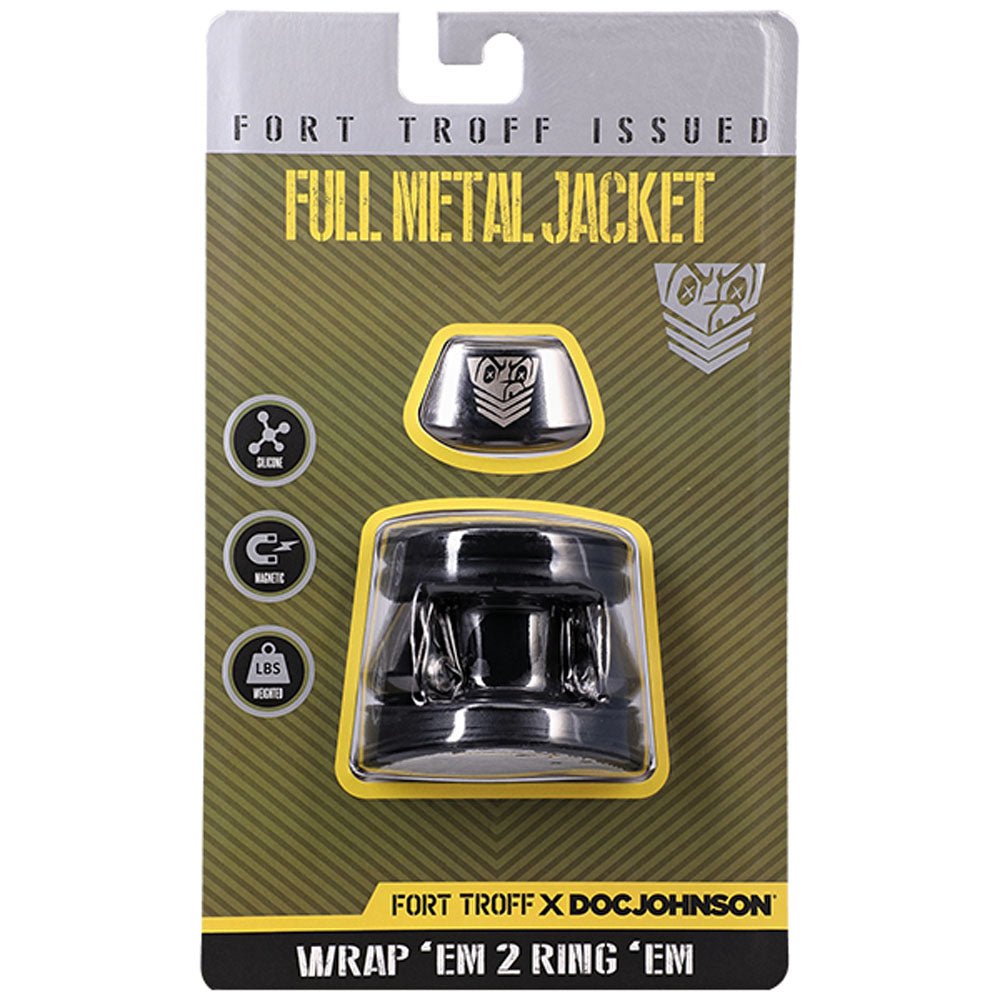 Fort Troff - Full Metal Jacket - Black Ball Stretcher - COCK RINGS - Mr and Mrs D's