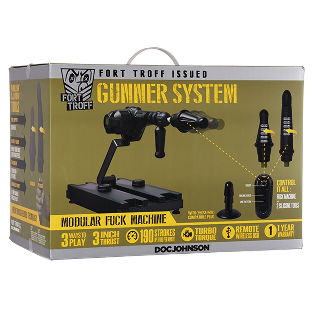 Fort Troff - Gunner System - 3 - In - 1 Modular Sex Machine - Mr and Mrs D's