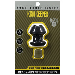 Fort Troff - Kum Keeper Small Hollow Butt Plug with Removeable Stopper - Mr and Mrs D's
