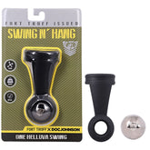 Fort Troff - Swing N' Hang - Black Weighted Ball Tugger - Mr and Mrs D's