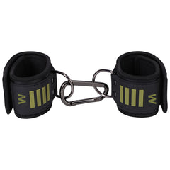 Fort Troff - Tactical Wrist Cuffs - Black/Green Restraints - BONDAGE - TOYS - Mr and Mrs D's