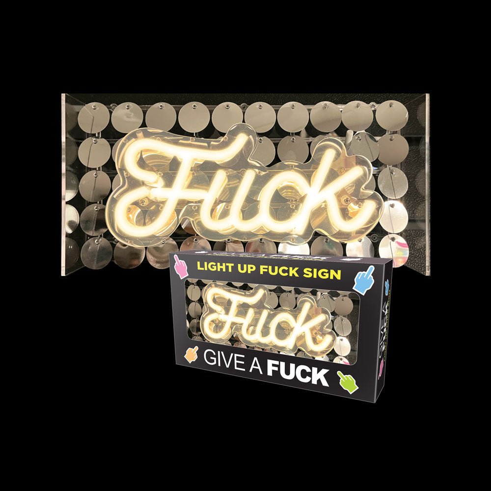 Fuck Neon Light Sign - Novelty Neon Light - NOVELTIES - Mr and Mrs D's