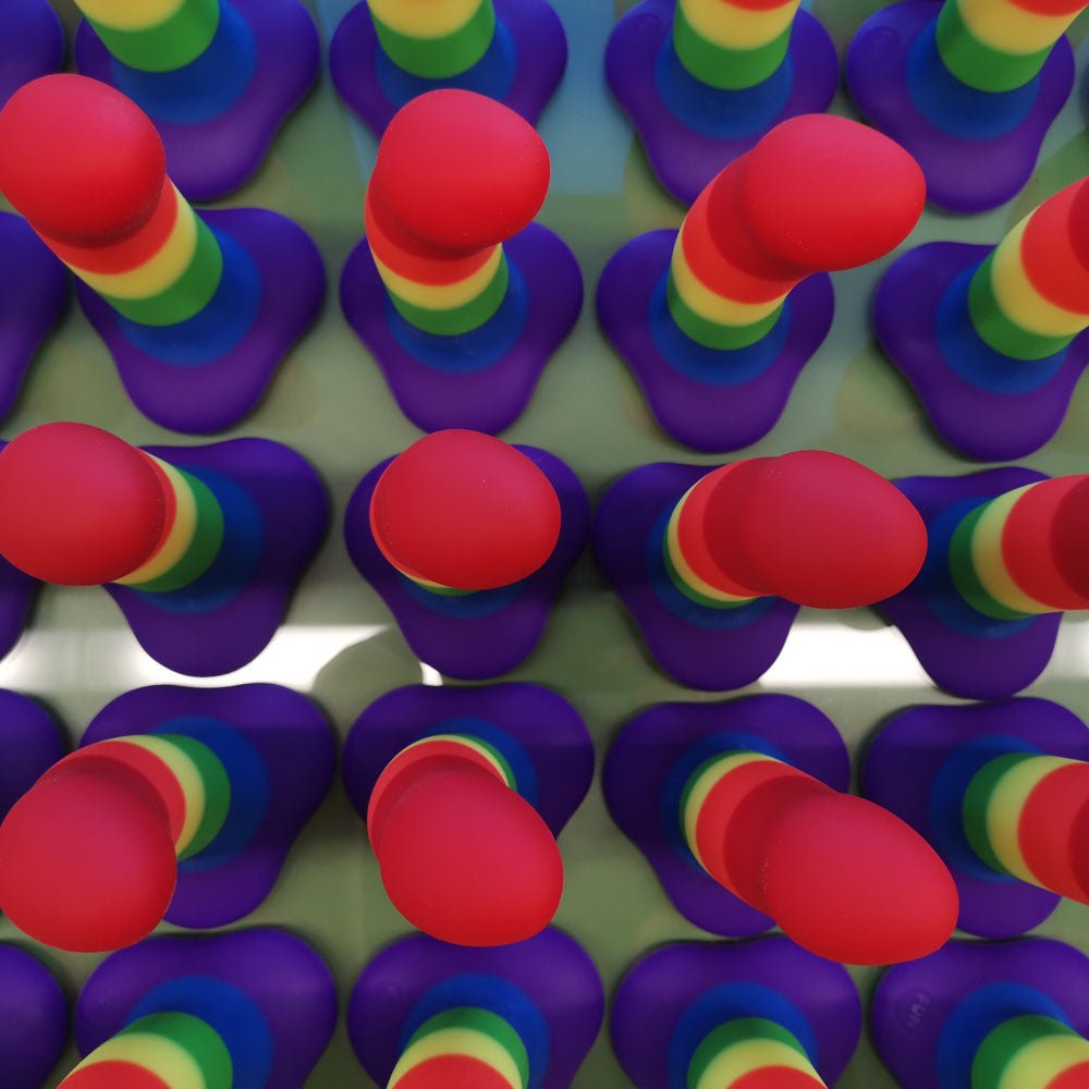 Fun Factory AMOR rainbow - Rainbow 14.6 cm Dildo - DONGS - PREMIUM - Mr and Mrs D's