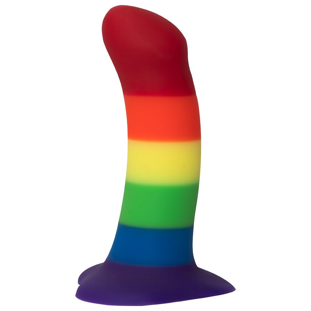 Fun Factory AMOR rainbow - Rainbow 14.6 cm Dildo - Mr and Mrs D's