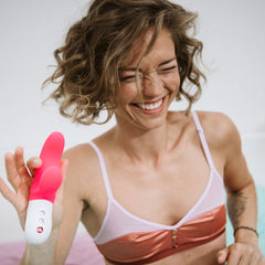 Fun Factory MISS BI pink - Pink 17 cm USB Rechargeable Rabbit Vibrator - VIBRATORS - PREMIUM - Mr and Mrs D's