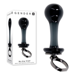 Gender X BLOW POP Glass Butt Plug - Mr and Mrs D's
