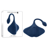 Gender X DAILY GRIND - Blue USB Rechargeable Grinding Pad with Anal Plug - Mr and Mrs D's