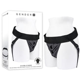 Gender X DOUBLE RIDER Strap On Harness - Mr and Mrs D's