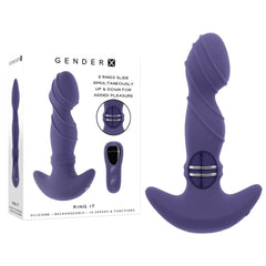 Gender X RING IT Anal Vibrator - Mr and Mrs D's