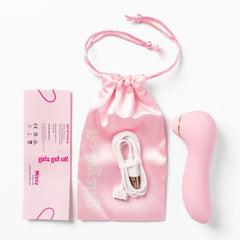 Girls Get Off - Missy - Pink USB Rechargeable Air Pulse Clitoral Stimulator - Mr and Mrs D's