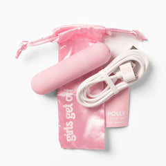Girls Get Off - Polly - Pink 6.3 cm USB Rechargeable Bullet - Mr and Mrs D's