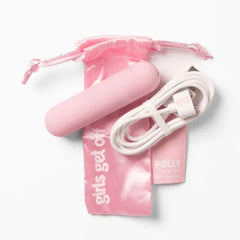 Girls Get Off - Polly - Pink 6.3 cm USB Rechargeable Bullet - Mr and Mrs D's