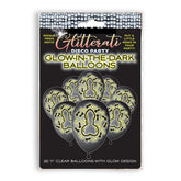 Glitterati Disco Party Glow In The Dark Balloons - Mr and Mrs D's
