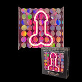 Glitterati Neon Pink Penis Sign - Novelty Neon Light - NOVELTIES - Mr and Mrs D's