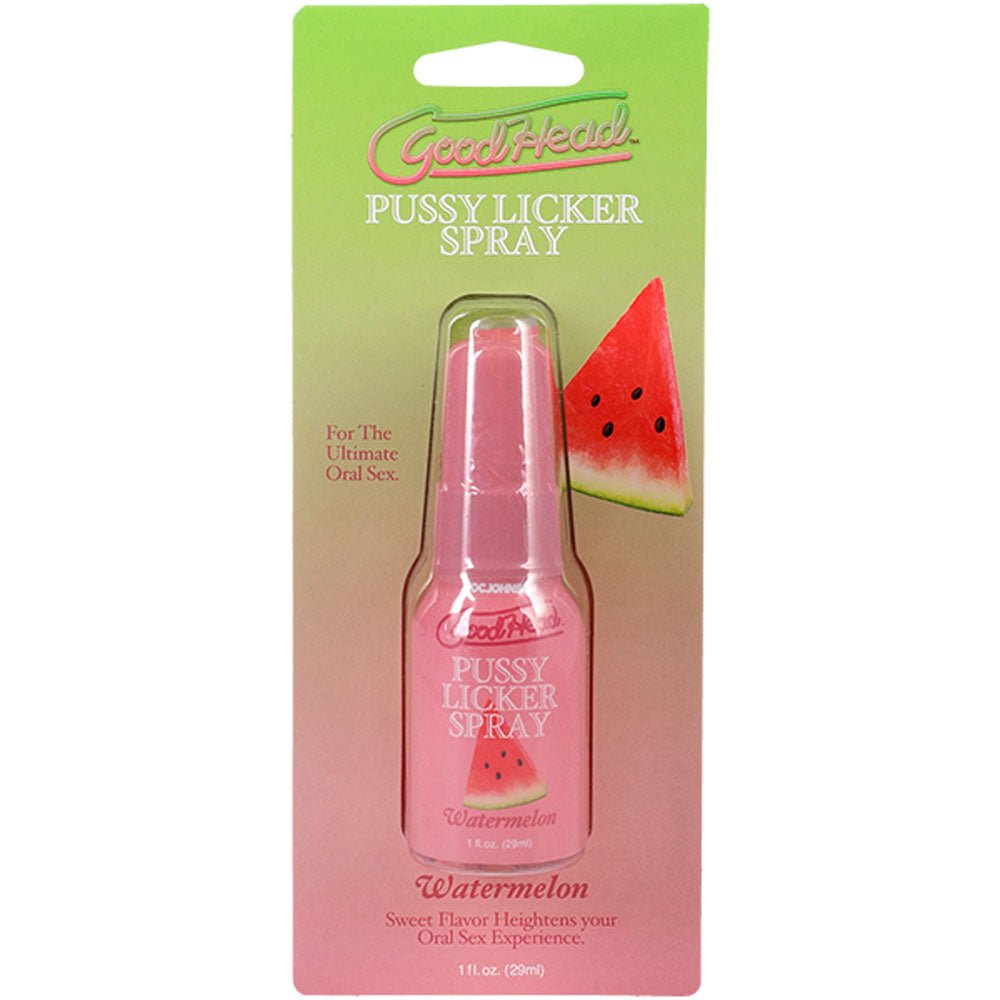 GoodHead Pussy Licker Watermelon Flavoured Spray - 29 ml Bottle - LOTIONS & LUBES - Mr and Mrs D's
