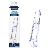 Ice Crystals 3 Inch Length Enhancer - Clear Penis Extension Sleeve - Mr and Mrs D's