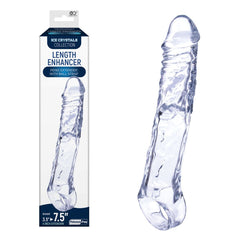 Ice Crystals 4 Inch Length Enhancer - Clear Penis Extension Sleeve - Mr and Mrs D's