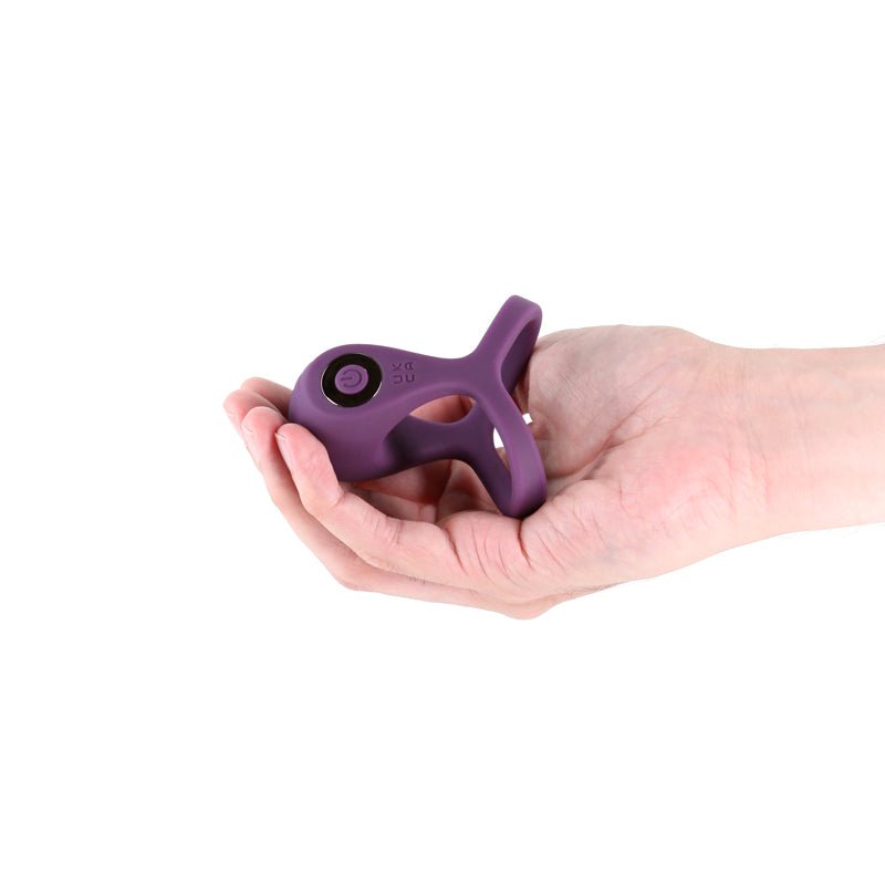 INYA Valiant - Berry - Purple USB Rechargeable Vibrating Cock Ring - Mr and Mrs D's