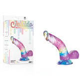 Jellido 14cm Curved Dildo - Clear Coloured 14 cm Dildo - DONGS - Mr and Mrs D's
