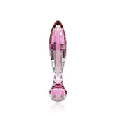 JimmyJane Dillenia Vetro Glass Wand Dildo - Pink - Mr and Mrs D's