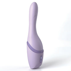 JimmyJane Hello Bang - Purple 27 cm USB Rechargeable Warming & Thrusting Vibrator - Mr and Mrs D's