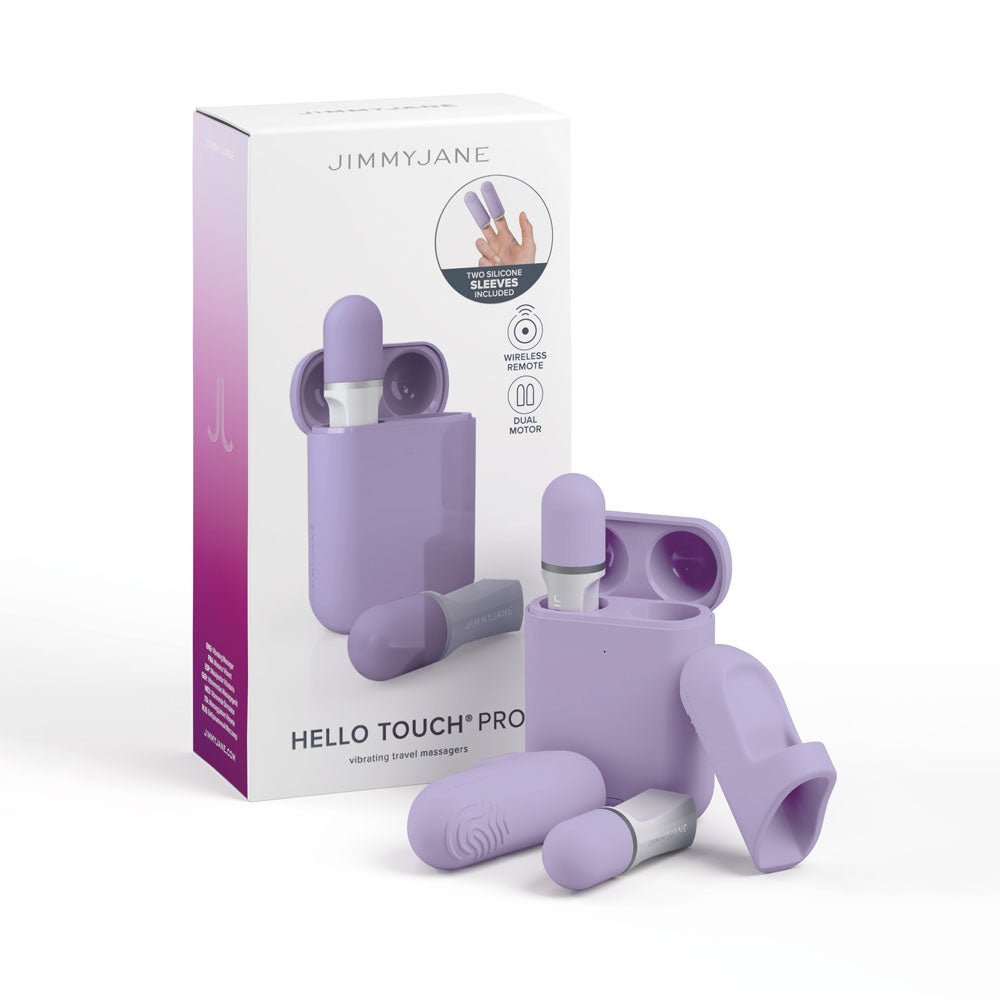 JimmyJane Hello Touch Pro Vibrating Bullet Massager - Mr and Mrs D's