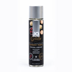 JO Gelato White Chocolate Raspberry Flavoured Water Based Lubricant - 120 ml - LOTIONS & LUBES - Mr and Mrs D's