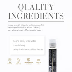 JO Gelato White Chocolate Raspberry Flavoured Water Based Lubricant - 30 ml Bottle - LOTIONS & LUBES - Mr and Mrs D's
