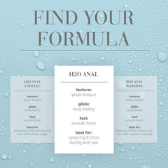 JO H2O Water Based Anal Lubricant - 120 ml Bottle - LOTIONS & LUBES - Mr and Mrs D's