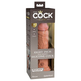 King Cock Elite 8'' Dual Density Cock - Tan - Mr and Mrs D's