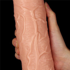 King Size 11'' Realistic Dildo - Flesh 28 cm Dong - DONGS - Mr and Mrs D's