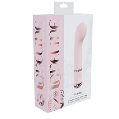 LOVELINE Cherie Pink Vibrator - 14 cm USB Rechargeable - Mr and Mrs D's