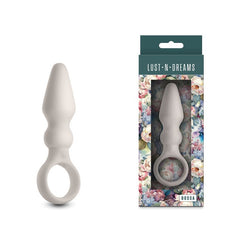 Lust - n - Dreams - Bossa - Fog - White 12.5 cm USB Rechargeable Vibrating Butt Plug - Mr and Mrs D's