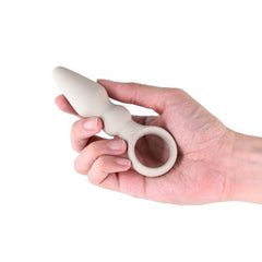 Lust - n - Dreams - Bossa - Fog - White 12.5 cm USB Rechargeable Vibrating Butt Plug - ANAL TOYS - Mr and Mrs D's