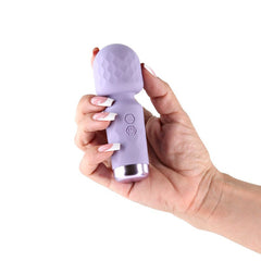 Lust - n - Dreams - Salsa - Lavender - Lavender 11.5 cm USB Rechargeable Mini Massage Wand - VIBRATORS - Mr and Mrs D's