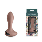 Lust - n - Dreams - Tango - Autumn - Beige 11.5 cm USB Rechargeable Vibrating Butt Plug - Mr and Mrs D's