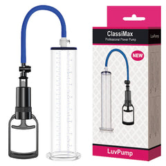 LuvPump ClassiMax XL Professional Power Penis Pump - Clear Extra Large - PUMPS - Mr and Mrs D's
