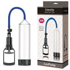 LuvPump ClassiUp Classic Power Penis Pump - Medium - Clear - PUMPS - Mr and Mrs D's