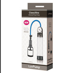 LuvPump ClassiXtra Advanced Power Penis Pump with Pressure Gauge - Clear - PUMPS - Mr and Mrs D's