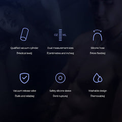 LuvPump ProXtra Professional Power Penis Pump - Clear with Pressure Gauge - PUMPS - Mr and Mrs D's