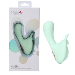 Maia AVERI - Green - Green USB Rechargeable Vibrator - Mr and Mrs D's