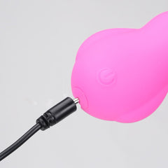 Maia BRI - Pink - Pink 9 cm USB Rechargeable Vibrating Bunny Bullet - Mr and Mrs D's