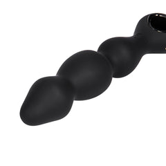 Maia HUDSON - Black 19 cm USB Rechargeable Anal Vibrator with Wireless Remote - ANAL TOYS - Mr and Mrs D's